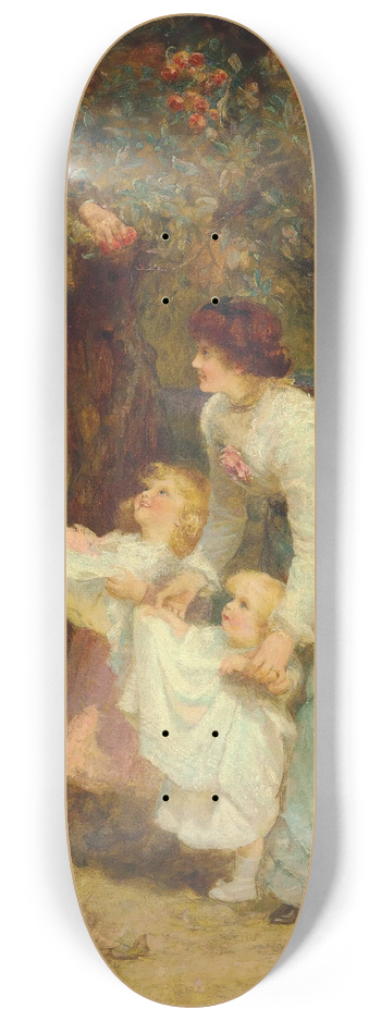 Frederick Morgan - Apple Time 8.25 inch art skate deck