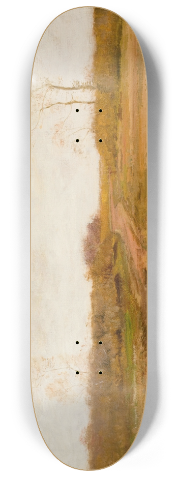 Frederick W. Kost - Southfield Marshes, Staten Island 8.25 inch art skate deck