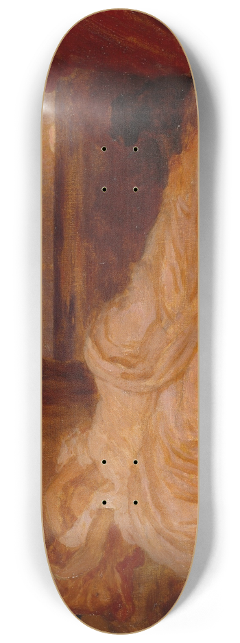 Frederic Leighton - Colour study for Cymon and Iphigenia 8.25 inch art skate deck