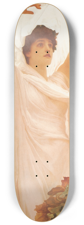 Frederic Leighton - Invocation 8.25 inch art skate deck