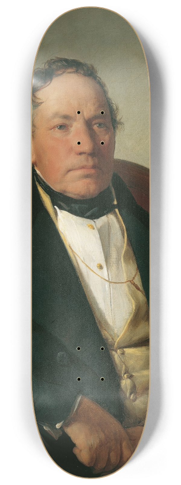Friedrich von Amerling - Der Industrielle Johann Nepomuk Reithoffer 8.25 inch art skate deck