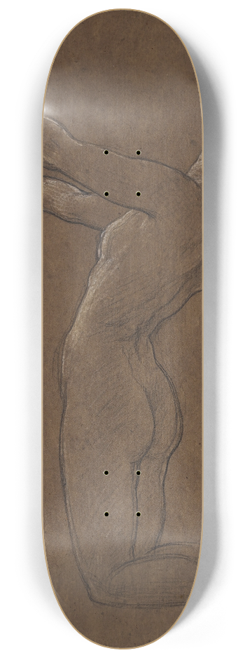 Frederic Leighton - Study For Clytie 8.25 inch art skate deck