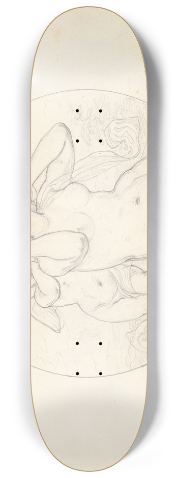 Frederic Leighton - Venus and Cupid 8.25 inch art skate deck