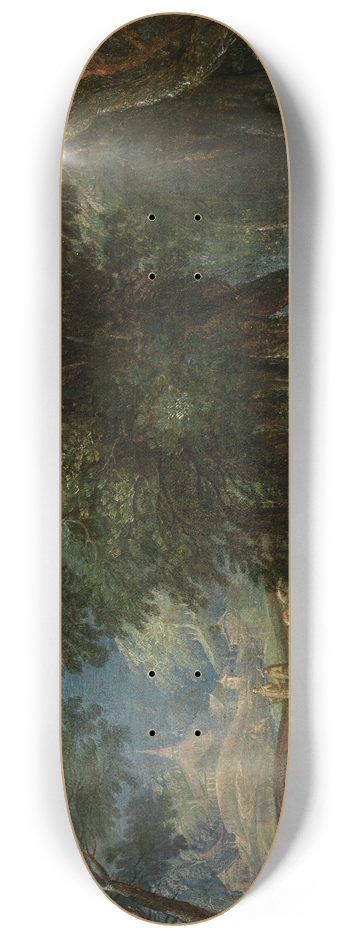 Frederik Van Valckenborch - Landscape 8.25 inch art skate deck