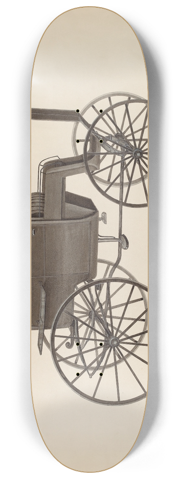 Fred Weiss - Cab or Cabriole 8.25 inch art skate deck