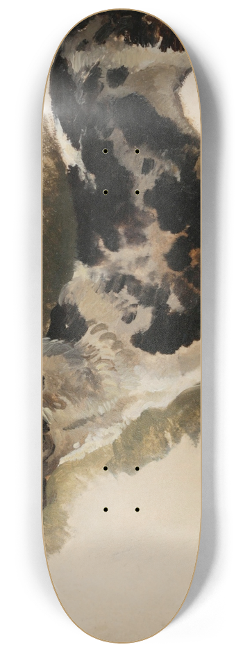 Friedrich August Matthias Gauermann - Hector 8.25 inch art skate deck