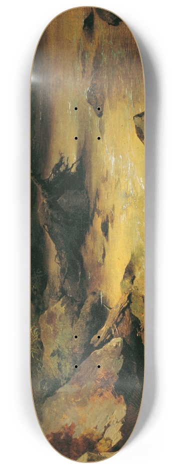 Friedrich August Matthias Gauermann - Wildbach 8.25 inch art skate deck