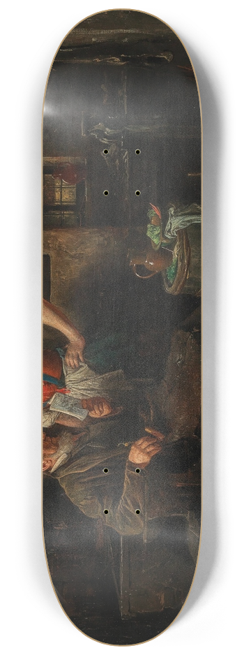 Friedrich Friedlnder - In The Smithy 8.25 inch art skate deck