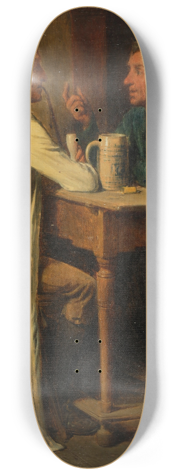 Friedrich Friedlnder - Plausch im Wirtshaus 8.25 inch art skate deck