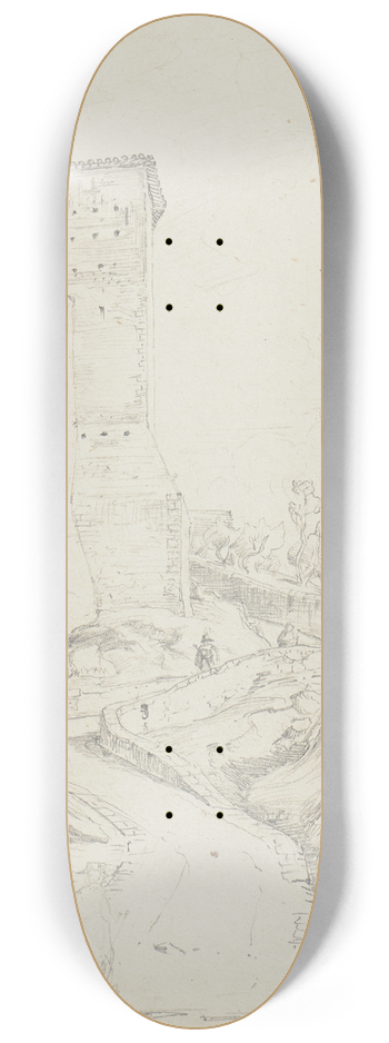 Friedrich Metz - Near Florence 8.25 inch art skate deck