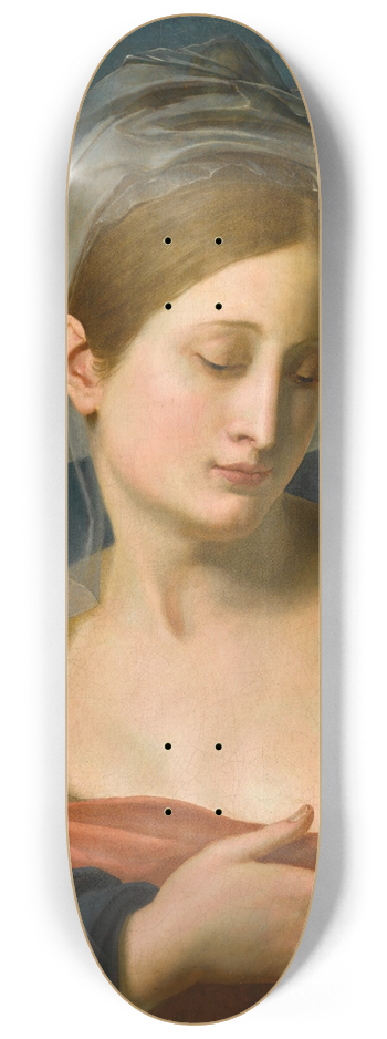 Friedrich von Olivier - TheMadonnaAnnunciate 8.25 inch art skate deck