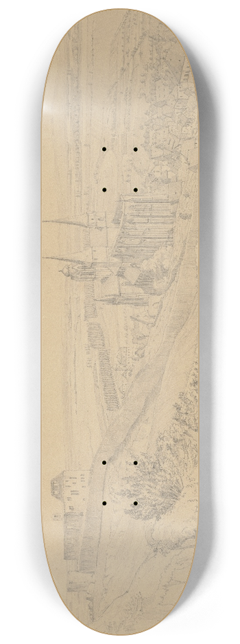 Friedrich Wilhelm Ludwig - View on Oppenheim 8.25 inch art skate deck