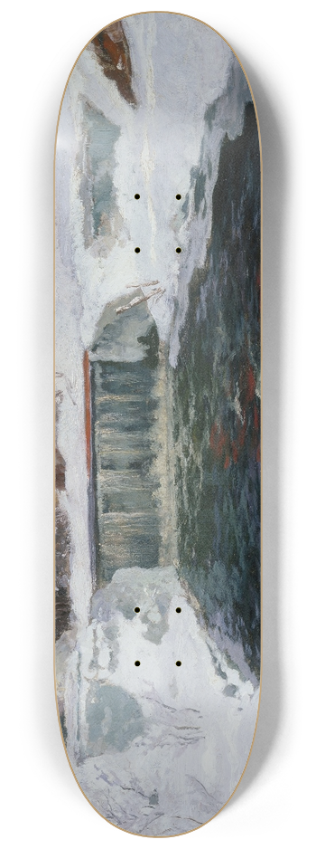 Frits Thaulow - La nouvelle fabrique  Lillehammer 8.25 inch art skate deck