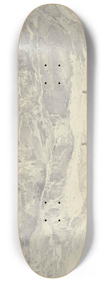 Fritz Bamberger - Sandgrube am Waldausgang bei Starnberg 8.25 inch art skate deck