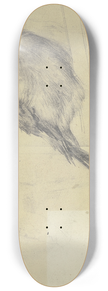 Fritz Boehle - Singing bird 8.25 inch art skate deck