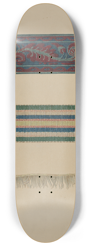 Fritz Boehmer - Upholstery Trim 8.25 inch art skate deck