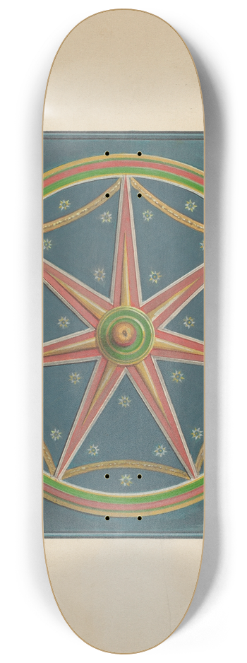 Fritz Boehmer - Zoar Ceiling Ornament 8.25 inch art skate deck