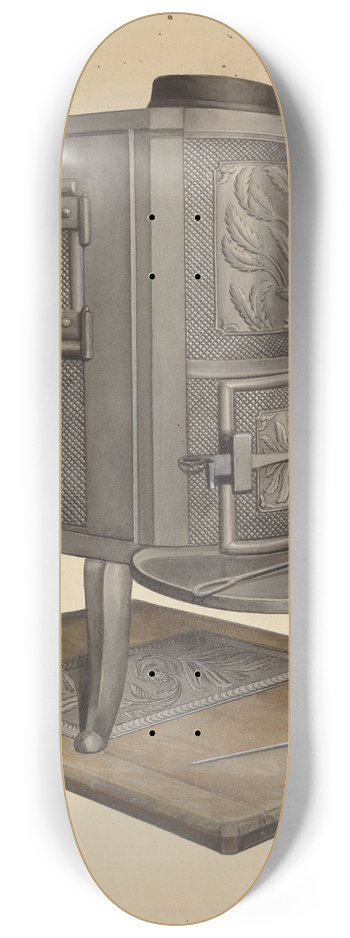 Fritz Boehmer - Zoar Stove 8.25 inch art skate deck