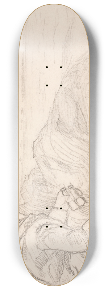 Fritz Syberg - Johannes Larsen gr studier 8.25 inch art skate deck