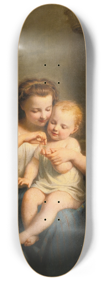 Fritz Zuber-Bhler - Spin The Top 8.25 inch art skate deck