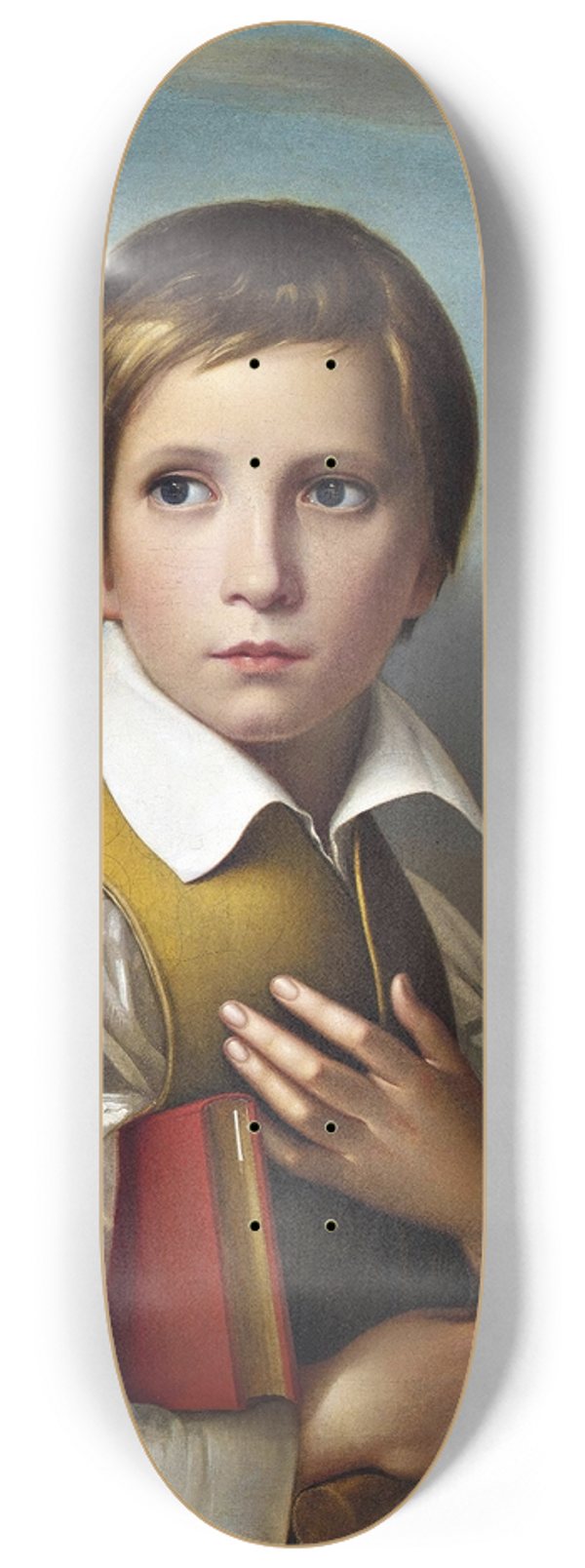 Friedrich Wilhelm Schadow - Portrt Felix Schadow 8.25 inch art skate deck