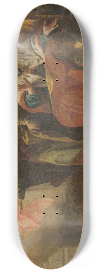 Gaspare Diziani - King David And Ahiphotel 8.25 inch art skate deck
