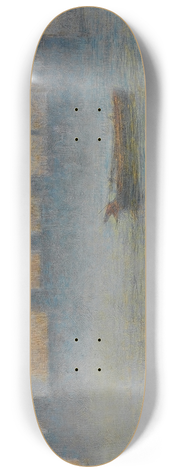 Gaston Prunier - Brouillard sur la Tamise 8.25 inch art skate deck