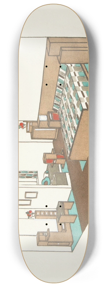 G. champion - Chambre 8.25 inch art skate deck