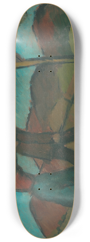 Gejza Schiller - Z prce 8.25 inch art skate deck