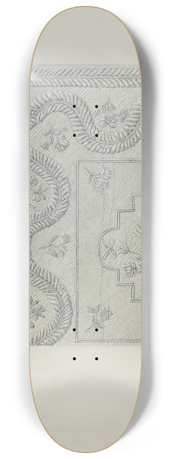 Gene Luedke - Quilt 8.25 inch art skate deck