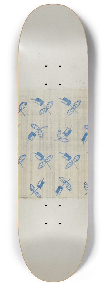 Genevieve Sherlock - Calico 8.25 inch art skate deck