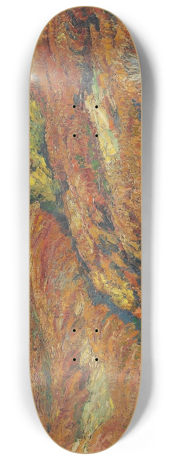 Georg Burmester - Herbst in der Heide 8.25 inch art skate deck