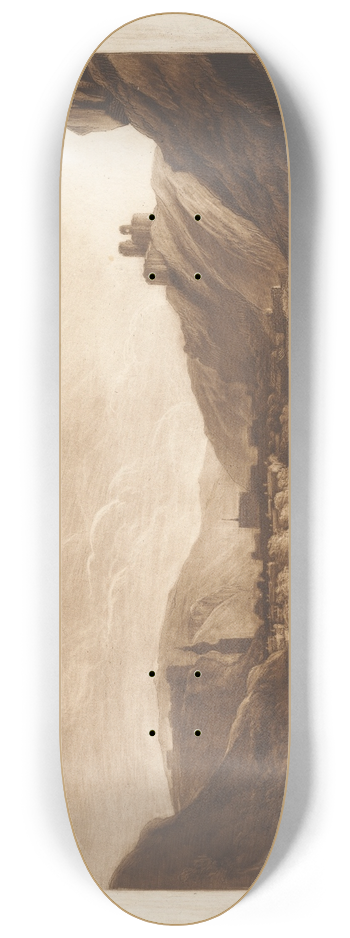 George Arnald - Bouvignes and Dinant 8.25 inch art skate deck