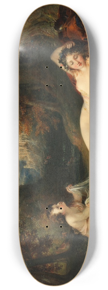 George Arnald - Venus and Cupid 8.25 inch art skate deck