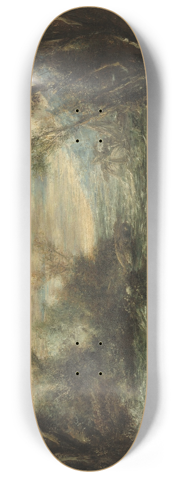 Alessandro Magnasco - Christ at the Sea of Galilee 8.25 inch art skate deck