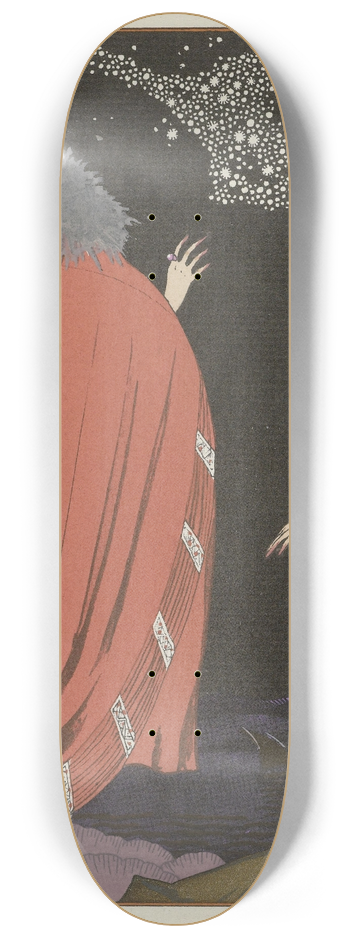 George Barbier - Evening Attire 8.25 inch art skate deck