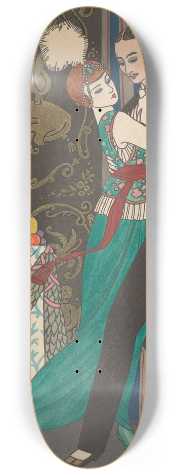 George Barbier - La Danse 8.25 inch art skate deck