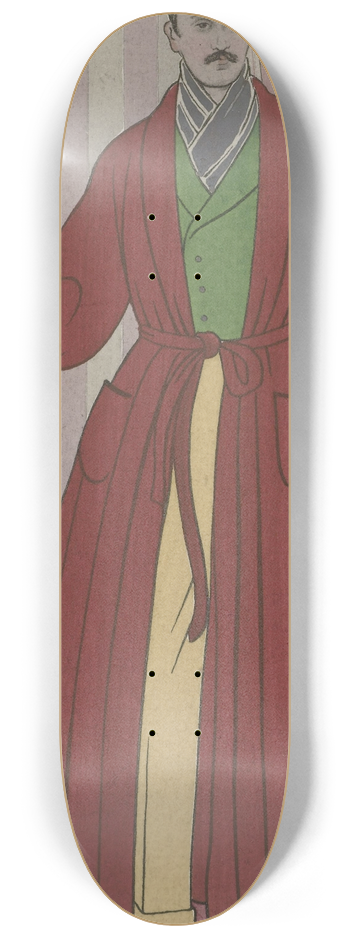 George Barbier - Robe de chambre 8.25 inch art skate deck