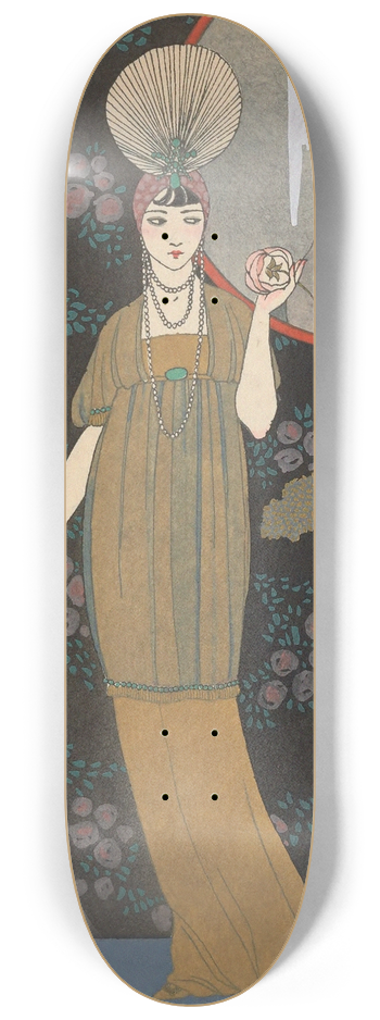 George Barbier - Sheherazade 8.25 inch art skate deck