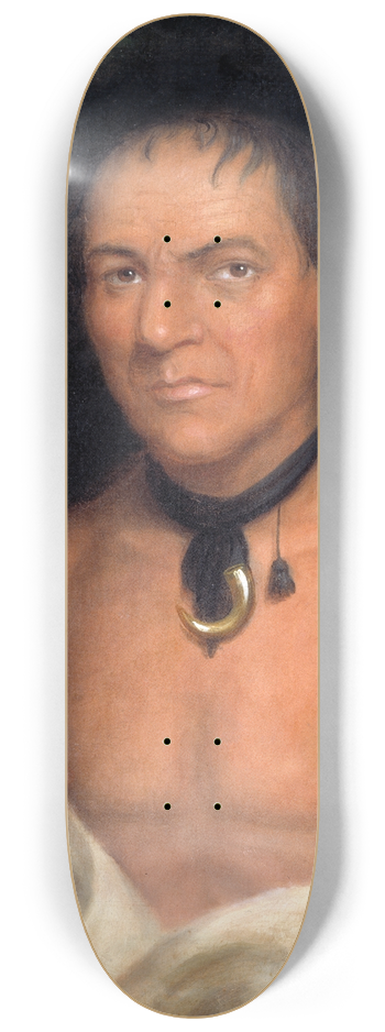 George Catlin - Co-Sne-Boin 8.25 inch art skate deck