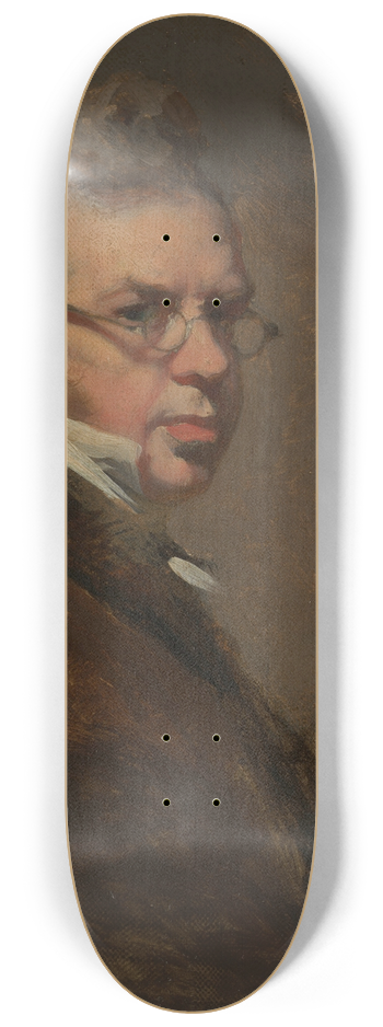 George Chinnery - Self-Portrait 8.25 inch art skate deck