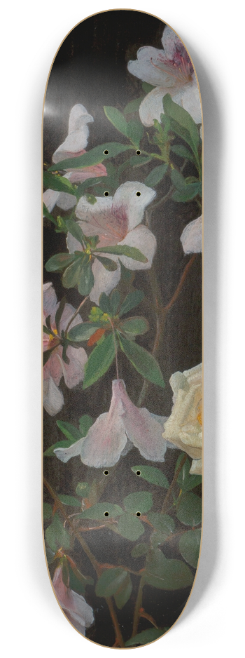 George Cochran Lambdin - Spring Blossoms 8.25 inch art skate deck