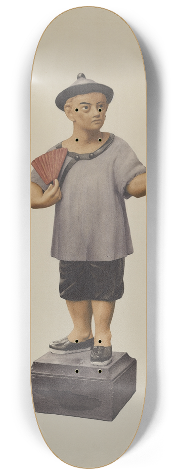 George Constantine - Iron Hitching Post 8.25 inch art skate deck