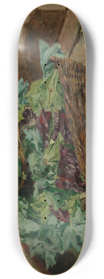 Fritz Boehle - Korb mit Gemse 8.25 inch art skate deck