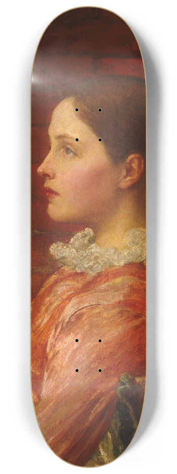 George Frederic Watts - Alice 8.25 inch art skate deck