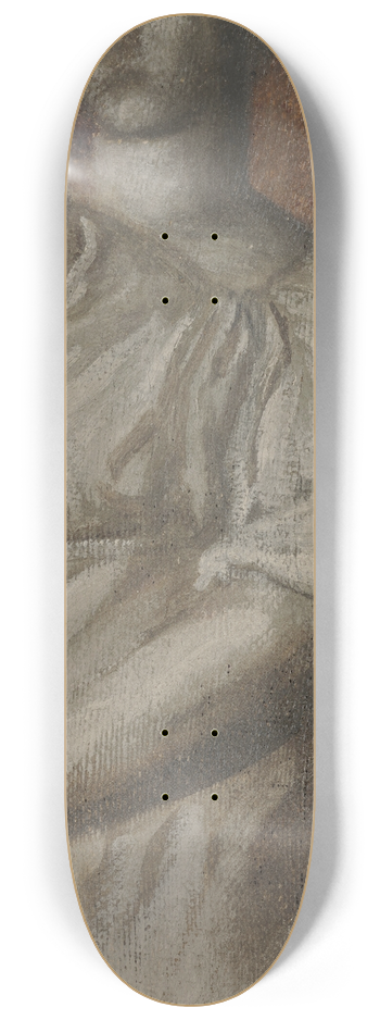George Frederic Watts - Study of a classical figure 8.25 inch art skate deck