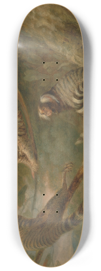 George Garrard - A Marmoset in Three Attitudes 8.25 inch art skate deck