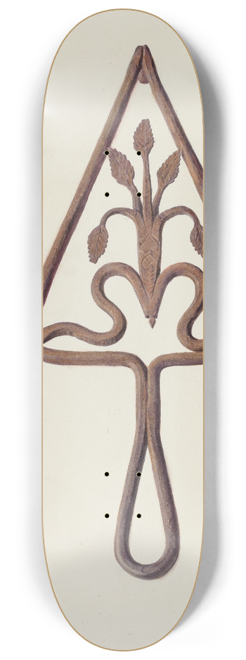 Fritz Boehmer - Trivet 8.25 inch art skate deck