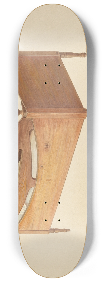 Fritz Boehmer - Zoar Childs Bed 8.25 inch art skate deck