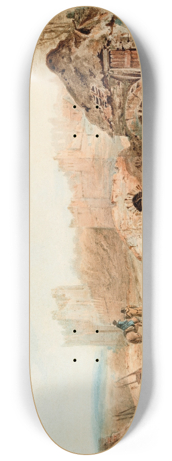 George Holmes - Swords Castle, County Dublin 8.25 inch art skate deck